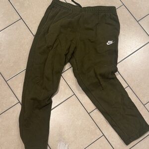 Nike Kids Dark Green Sweatpants